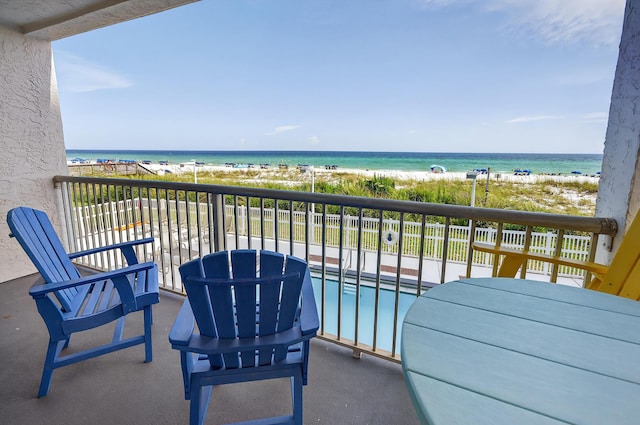 1700 Scenic Highway 98 Unit 101, Destin, FL 32541 - balcony with view of water and beach