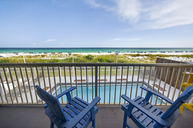 1700 Scenic Highway 98 Unit 101, Destin, FL 32541 - balcony with view of water and beach