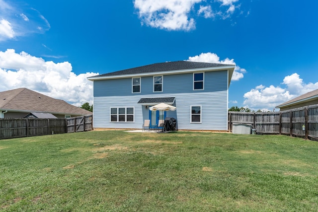 4605 Plover Dr, Crestview, FL 32539 - rear view of property featuring a fenced backyard