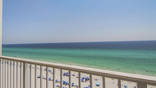 6415 Thomas Dr Unit 1205, Panama City Beach, FL 32408 - water view with local beach