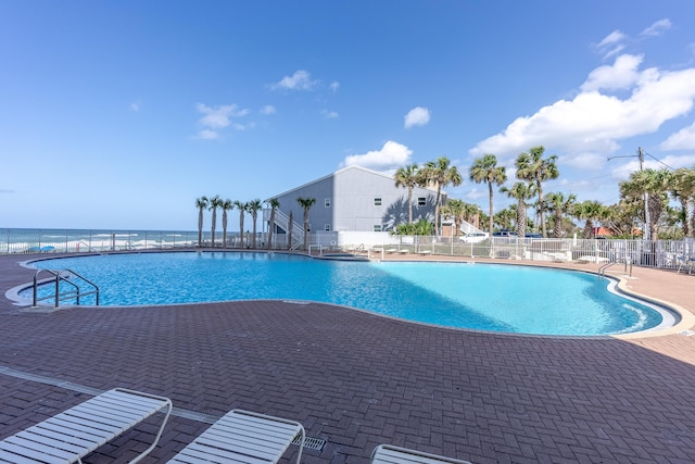 16819 Front Beach Rd Unit 2910, Panama City Beach, FL 32413 - community pool with a patio area