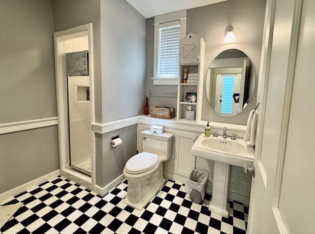 209 Dune Crest Ln, Panama City Beach, FL 32413 - full bathroom with tile patterned floors and a stall shower