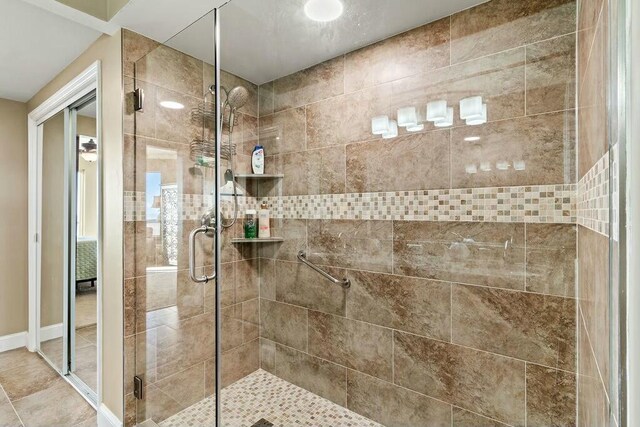 6323 Thomas Dr Unit 904B, Panama City Beach, FL 32408 - full bath featuring a shower stall