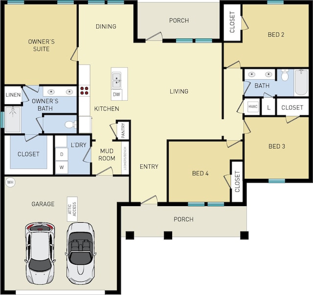 109 Par Ct, Crestview, FL 32536 - view of property floor plan