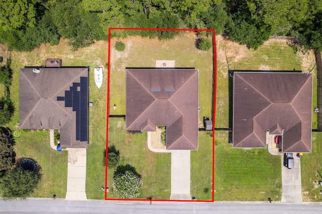 222 Raptor Dr, Crestview, FL 32536 - aerial view of property's location with property parcel outlined