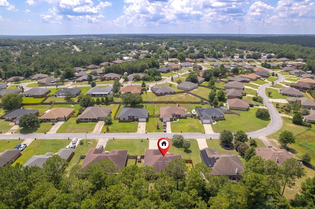 222 Raptor Dr, Crestview, FL 32536 - aerial view of residential area