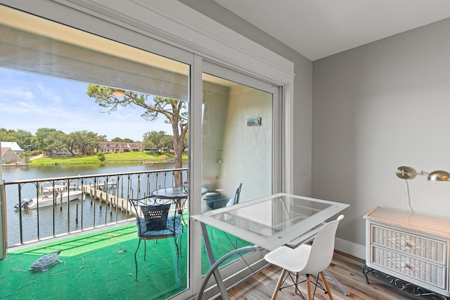 210 Pelham Rd Unit 211B, Fort Walton Beach, FL 32547 - balcony with a water view