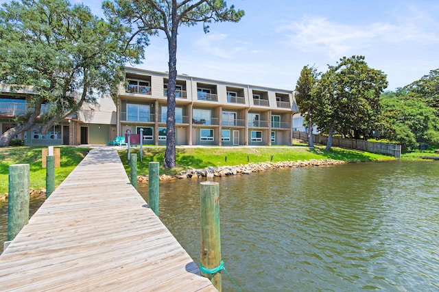 210 Pelham Rd Unit 211B, Fort Walton Beach, FL 32547 - dock with a water view