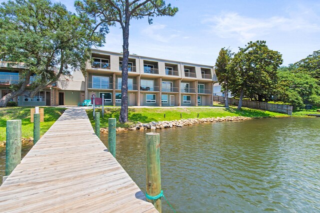 210 Pelham Rd Unit 210B, Fort Walton Beach, FL 32547 - dock with a water view