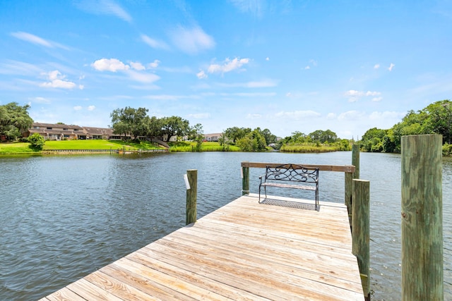 210 Pelham Rd Unit 210B, Fort Walton Beach, FL 32547 - dock featuring a water view