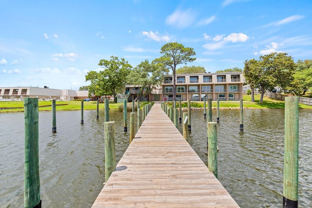 210 Pelham Rd Unit 210B, Fort Walton Beach, FL 32547 - dock featuring a water view