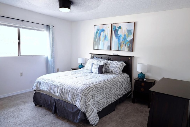 34 5th Ave Unit A, Shalimar, FL 32579 - bedroom featuring carpet flooring and a textured ceiling