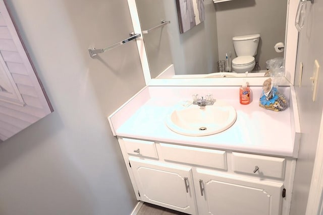 34 5th Ave Unit A, Shalimar, FL 32579 - bathroom featuring vanity and toilet