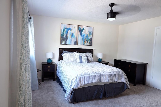 34 5th Ave Unit A, Shalimar, FL 32579 - bedroom with carpet and a ceiling fan