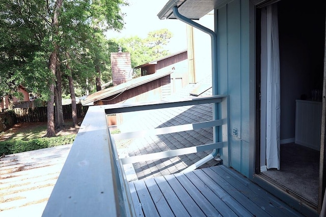 34 5th Ave Unit A, Shalimar, FL 32579 - view of wooden deck