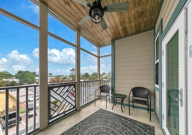 231 Somerset Bridge Rd Unit 2308, Santa Rosa Beach, FL 32459 - sunroom / solarium featuring ceiling fan and healthy amount of natural light