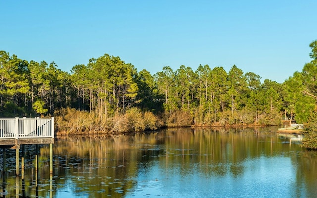 231 Somerset Bridge Rd Unit 2308, Santa Rosa Beach, FL 32459 - dock area with a water view and a forest view