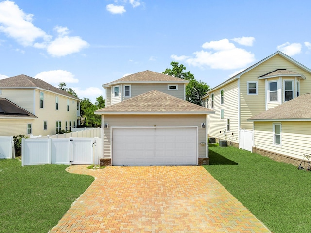 3929 Indian Springs Rd, Panama City, FL 32404 - view of front facade featuring roof with shingles and decorative driveway