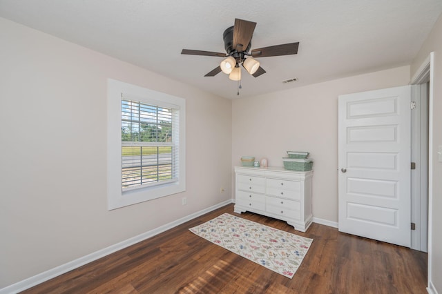 379 W 1st Ave, Crestview, FL 32536 - bedroom featuring wood finished floors and a ceiling fan