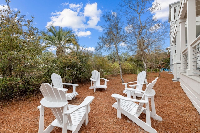 18 E Trigger Trl, Inlet Beach, FL 32461 - view of yard