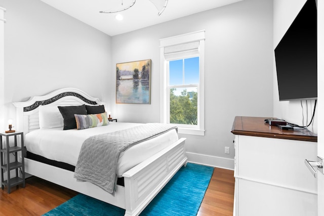 12 Seabreeze Way, Inlet Beach, FL 32461 - bedroom with wood finished floors and recessed lighting