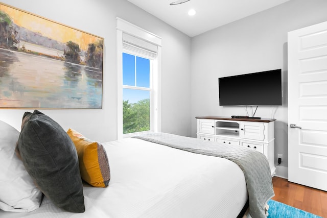 12 Seabreeze Way, Inlet Beach, FL 32461 - bedroom with wood finished floors and recessed lighting