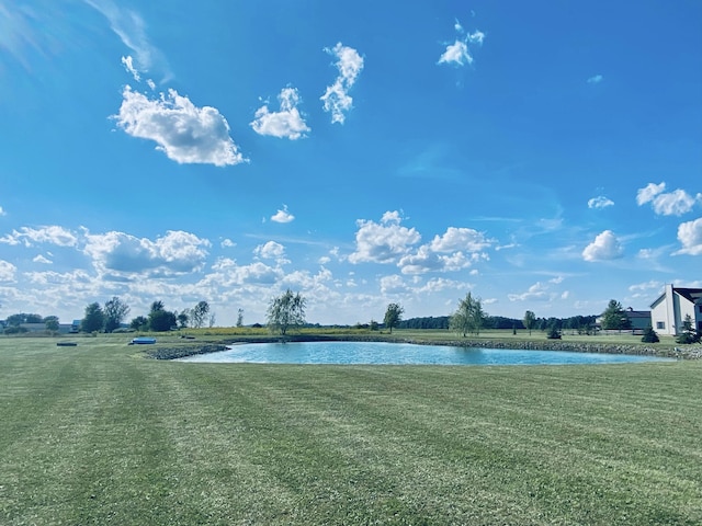 property view of water