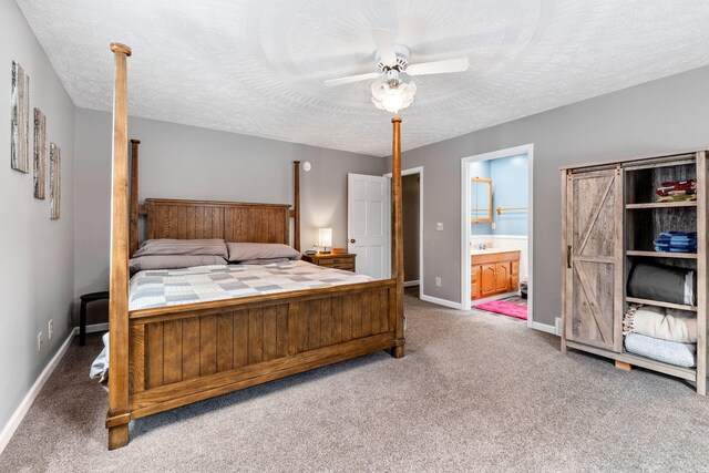 11851 Sanders Rd, Richwood, OH 43344 - bedroom featuring carpet flooring, a textured ceiling, and baseboards