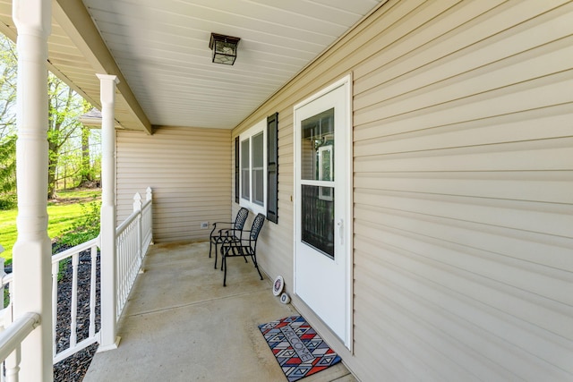 11851 Sanders Rd, Richwood, OH 43344 - view of patio / terrace featuring a porch