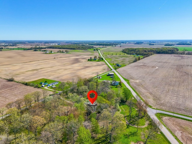 11851 Sanders Rd, Richwood, OH 43344 - aerial view featuring a rural view