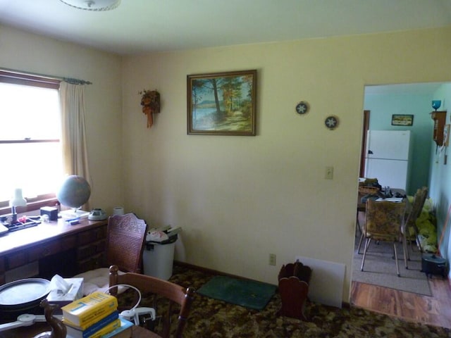 727 County Road 50, Ada, OH 45810 - office area with wood finished floors