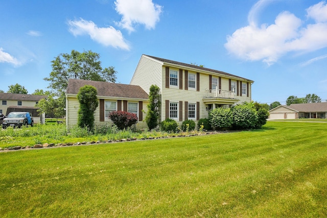 1985 Fox Run, Troy, OH 45373 - colonial inspired home with a front lawn