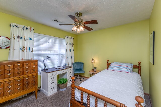 1280 Candlelite Ln, Fairborn, OH 45324 - bedroom with carpet, baseboards, and a ceiling fan