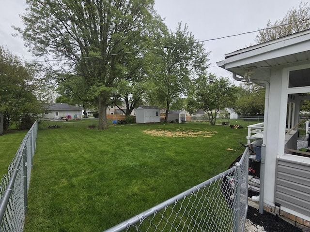 314 Concord Ave, Saint Marys, OH 45885 - view of yard with a storage shed and an outbuilding