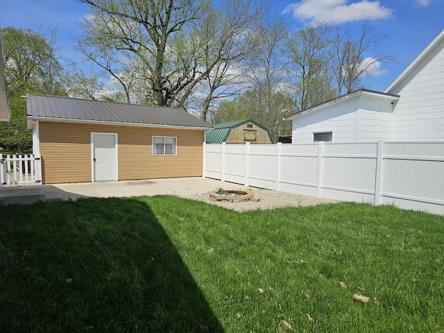2 E Main St, Fletcher, OH 45326 - view of yard with a patio area