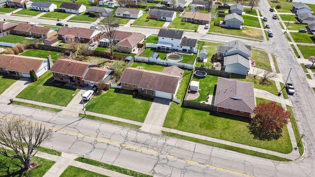 1405 Providence Ave, Springfield, OH 45503 - aerial perspective of suburban area
