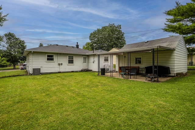 5385 Woodbine Ave, Dayton, OH 45432 - rear view of house featuring a patio and entry steps