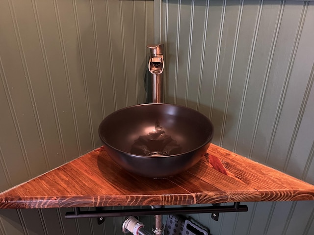 room details with a sink