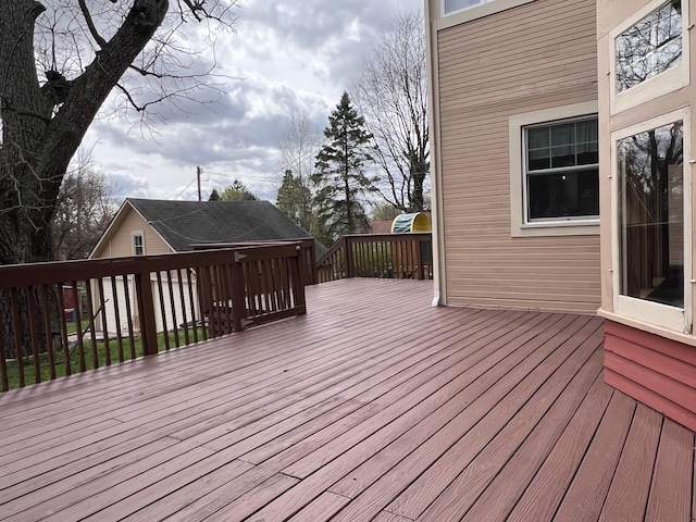 view of deck