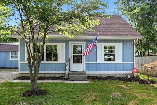 11372 Kickapoo Path, Lakeview, OH 43331 - view of front of home featuring a shingled roof and entry steps