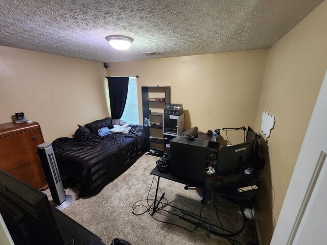 2380 W Patterson Ln, Troy, OH 45373 - bedroom with carpet flooring and a textured ceiling