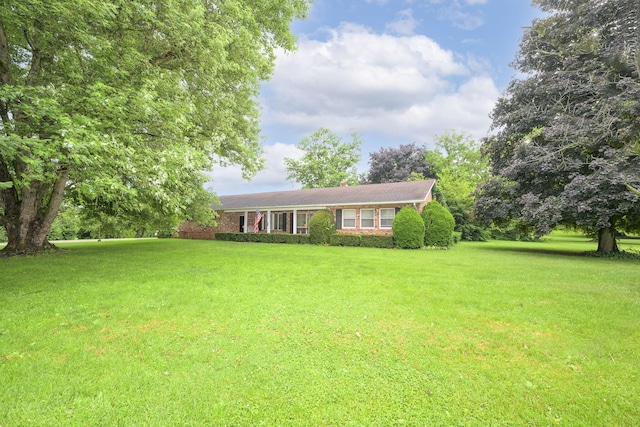 5714 Hickory Dr, West Liberty, OH 43357 - view of front of home featuring a front yard