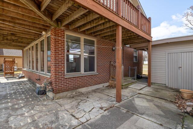 10989 Seminole Shore Dr, Huntsville, OH 43324 - view of patio