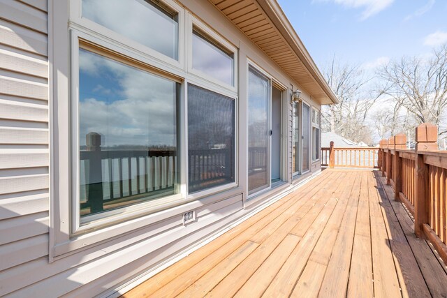 10989 Seminole Shore Dr, Huntsville, OH 43324 - view of deck