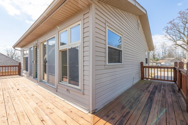 10989 Seminole Shore Dr, Huntsville, OH 43324 - view of deck