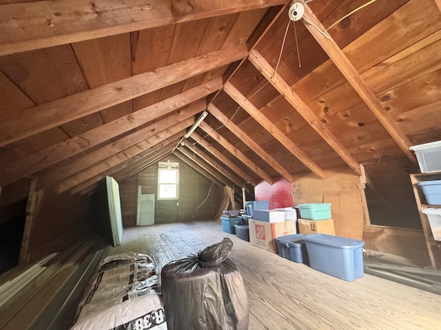13864 Public Dr, Lakeview, OH 43331 - view of attic