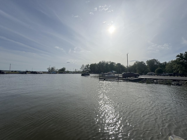 13864 Public Dr, Lakeview, OH 43331 - water view with a dock