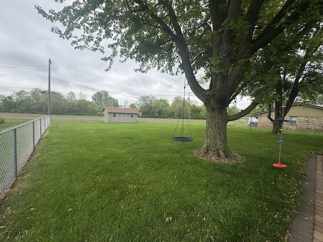 612 S Main St, Saint Marys, OH 45885 - view of yard with an outbuilding