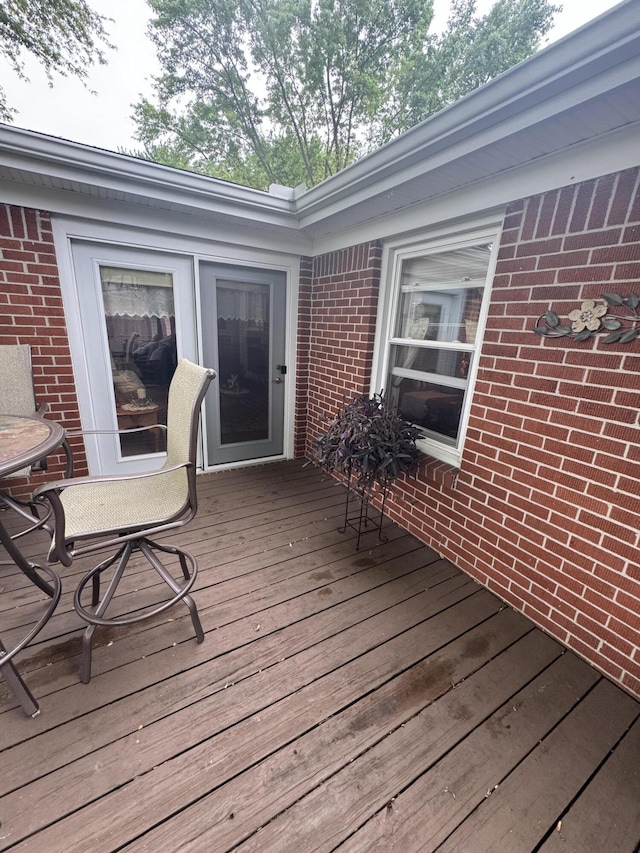 612 S Main St, Saint Marys, OH 45885 - view of deck