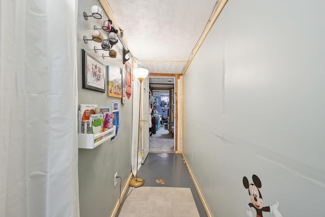 hall with baseboards